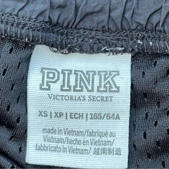 Victoria's Secret PINK running gym shorts XS Preowned activewear mesh liner - Picture 3 of 5